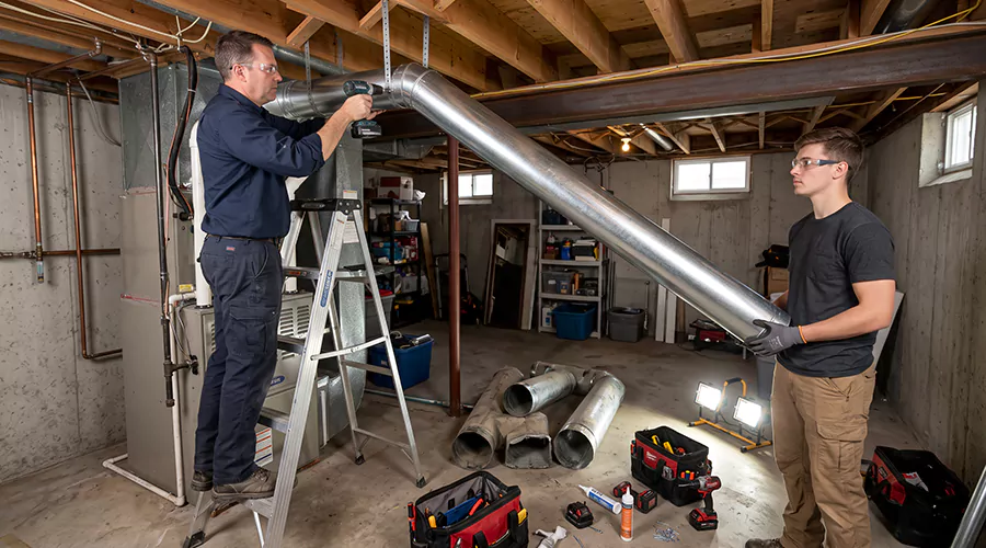 How Much Does Basement Ductwork Replacement Cost?