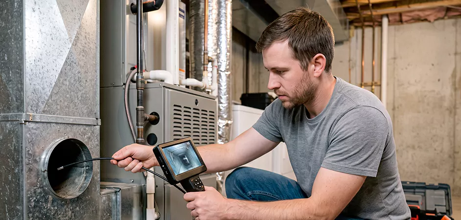 Air Duct Camera Inspection in Toms River, NJ