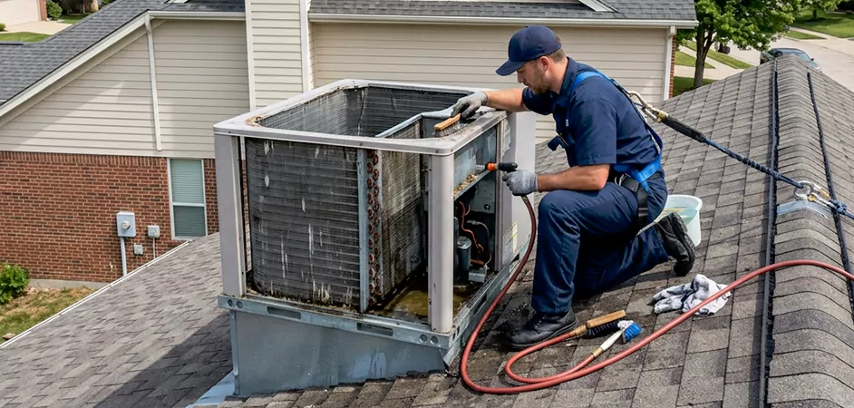 Rooftop Unit Cleaning in Toms River