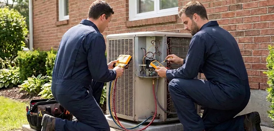 Heat Pump Inspection in Toms River