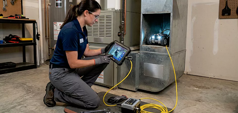 Robotic Duct Inspection in Toms River